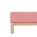 Простыня Schlafgut старый розовый, 180-200/200-220 см - фото 4