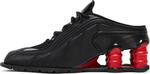 Кроссовки Nike Martine Rose x Wmns Shox Mule MR4 'Black Comet Red', черный - фото 4