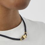 Колье Tous Sweet Dolls Elastic, позолоченное серебро/черный - фото 6
