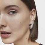 Серьги-кольца Tous Bold Motif Bear-motif, 22 мм, серебро - фото 6