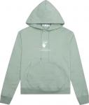 Худи Off-White "Offf" Hoodie 'Jadeite', зеленый - фото