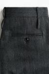 Брюки H&M Tailored Wool, темно-серый - фото 7