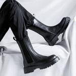 Ботинки Челси мужские черный Cachiotti - фото 9