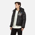 Пуховик мужской черный Evisu, черный - фото 3