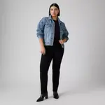 724 прямые женские джинсы с высокой посадкой Levi's, черный - фото 7