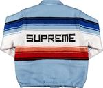 Куртка Supreme Tlaxcala Blanket Jacket 'Light Blue', синий - фото 3