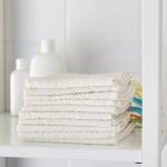 KRAMA КРАМА Полотенце, белый, 30x30 см IKEA - фото 5