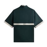 Рубашка Kith x Wilson Dobby Zip Up Shirt, Stadium - фото 2