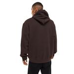 Толстовка H&M Relaxed Fit, темно-коричневый - фото 5