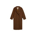 MaxMara Женское пальто черно-коричневое, Black Brown - фото