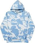 Толстовка Palace Pealed Hood 'Blue', синий - фото 2