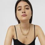 Колье Tous Bold Bear, позолоченное серебро/пирит - фото 4