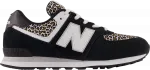 Кроссовки New Balance 574 Big Kid 'Leopard', черный - фото