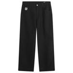 Вышитые джинсовые брюки Knolly Brook Bode, черный - фото