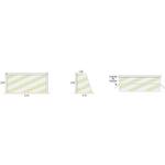 1 пара молодежных сеток для профессиональных игр - размер ячейки 4 мм, размер ячейки 120 мм, цвет: зеленый ROMBULL, зеленый - фото 3