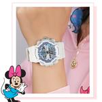 Disney Часы Minnie Series Electronic Movement Rubber Strap Watch Women's Watch Blue Dial - фото 3