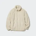 Куртка Uniqlo Fluffy Fleece, белый - фото 8