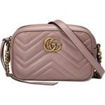Сумка Gucci GG Marmont Matelassé Mini, светло-розовый - фото 2