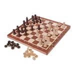 Игра 2-1 Шахматы + Шашки SQUARE XL - фото 4