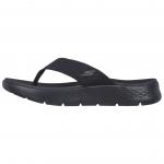 Шлепанцы Go Walk Fle женские черные Skechers, Black - фото