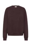 Толстовка Kaffe Sweatshirt, Fudge/Bordeaux - фото 5