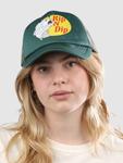 Бейсболка RIPNDIP Catfish Trucker Cap, light olive - фото 3