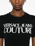 Платье с логотипом Versace Jeans Couture, черный - фото 5