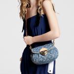 Сумка Sunset с монограммой в джинсовом синем цвете LOUIS VUITTON - фото 9