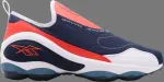 Кроссовки dmx run 10 slip 'navy carotene' Reebok, синий - фото