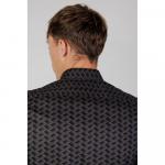 Серая хлопковая рубашка Antony Morato - фото 5