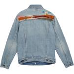 Levis Джинсовая куртка мужская средняя синяя, Medium Blue - фото 3