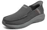 Кроссовки parson ralven slip-ins 'grey' Skechers, серый - фото 3
