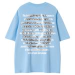 Футболка унисекс Cotton, голубой - фото 20