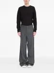 Брюки по фигуре MM6 Maison Margiela, серый - фото 2
