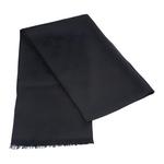 GUCCI Шерстяной шелковый шарф GG Logo черный, Black - фото 10