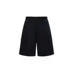 Хлопковые бермуды PRADA, черный - фото