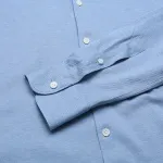 Zzegna Мужская синяя рубашка - фото 8