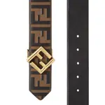 Ff Diamonds Buckled Reversible Belt FENDI - фото 3