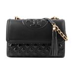 TORY BURCH Цепной кошелек Флеминг черный - фото 2