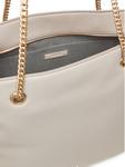 Сумочка Minimal Monogram Chain Tote LV04F3204G Calvin Klein, бежевый - фото 4