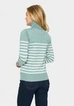 Джемпер Saint Tropez MILASZ ST. ROLLNECK, Blue Surf Melange/Blue - фото 3
