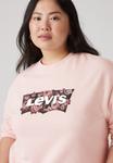 Толстовка Levi's Plus EVERYDAY CREW, Rose/Light Pink - фото 4