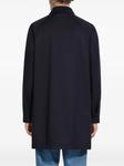 Zegna плащ на пуговицах, синий - фото 4