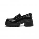 DAPHNE Женские лоферы черные - фото