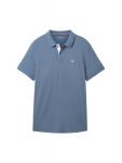 TOM TAILOR Поло в дымчато-голубом цвете - фото
