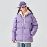 Double Dealer Пуховик Unisex, Black (Lapel Style) - фото 11