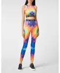 Леггинсы с эффектом тай-дай Philipp Plein, мультиколор - фото 4