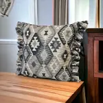 Декоративная подушка RoKo-Textilien, черный - фото