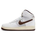 Кроссовки air force 1 high '07 'white light chocolate' Nike, белый - фото