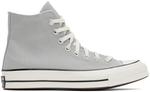 Серые высокие кеды Chuck 70 Converse, Grey area/Black/Egret - фото